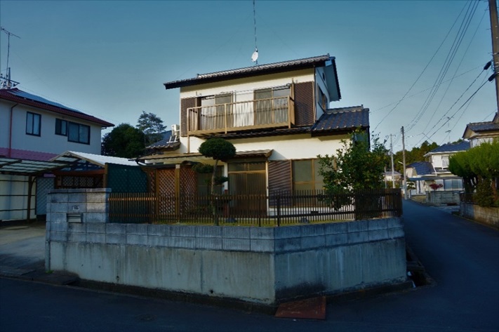 川島住宅の建物外観