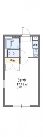 レオパレスラポールの間取り