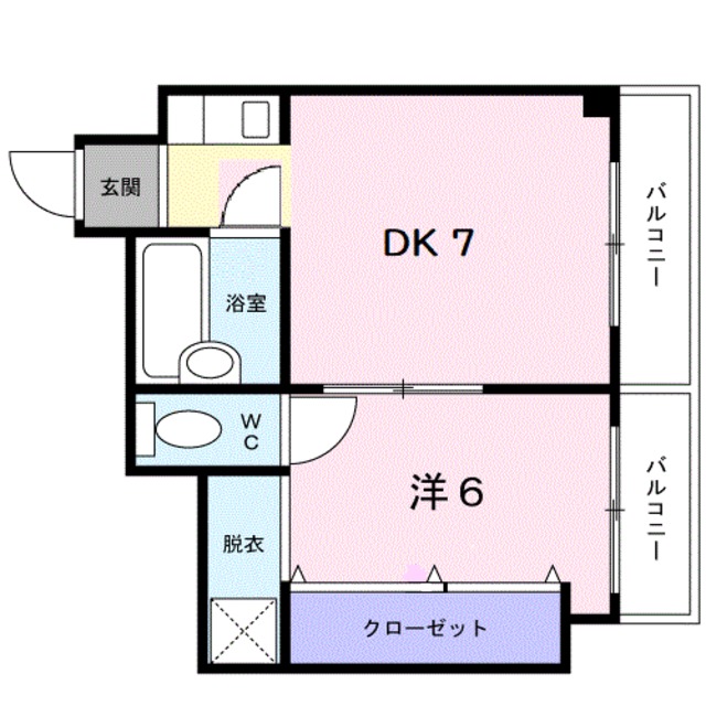 【プリティハウスの間取り】