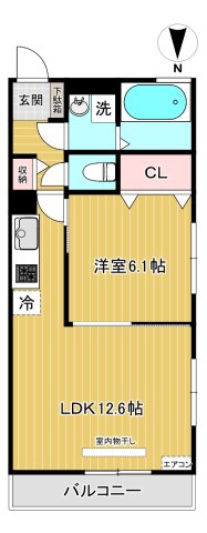 ブランシェ桜新町の間取り