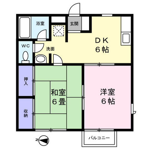 ＣＡＳＡあかね台の間取り