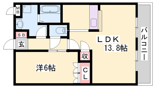 Mickey Garden壱番館の間取り