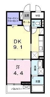 藤沢市石川のマンションの間取り