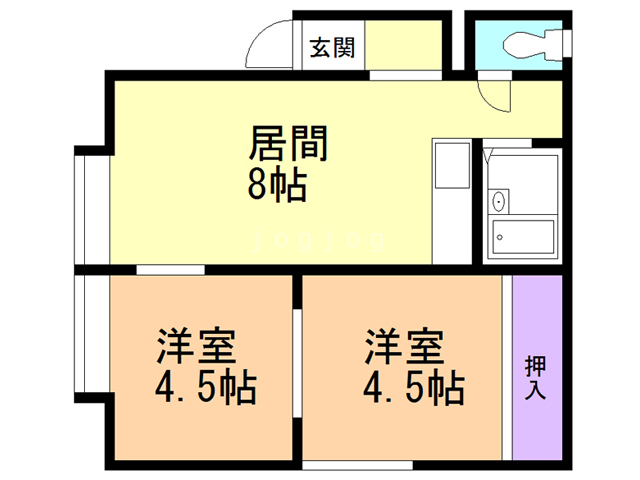 みなみマンションIIの間取り