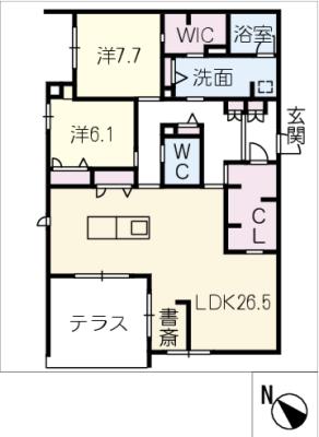 ユートレア　Ｓ棟の間取り