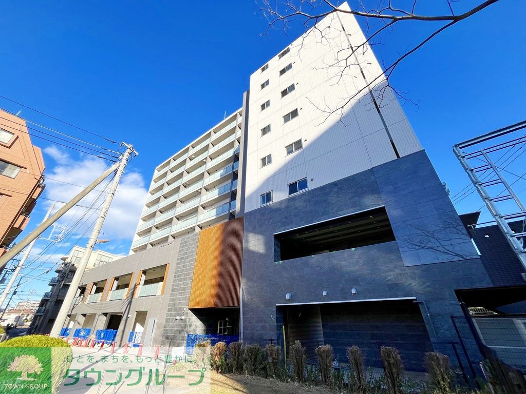 【日野市新町のマンションの建物外観】