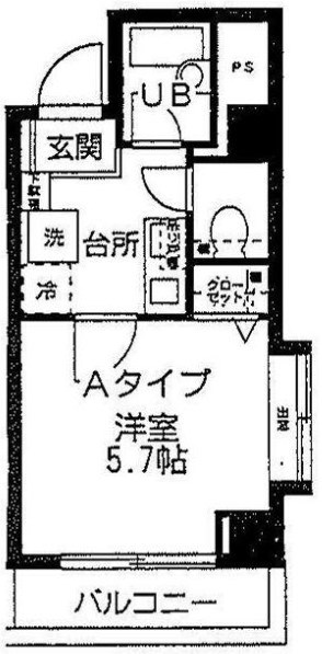 リヴィエールＫＹＫIIの間取り