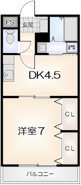 中山ビル２番館の間取り