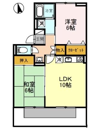 アポロハイツ　IIIの間取り