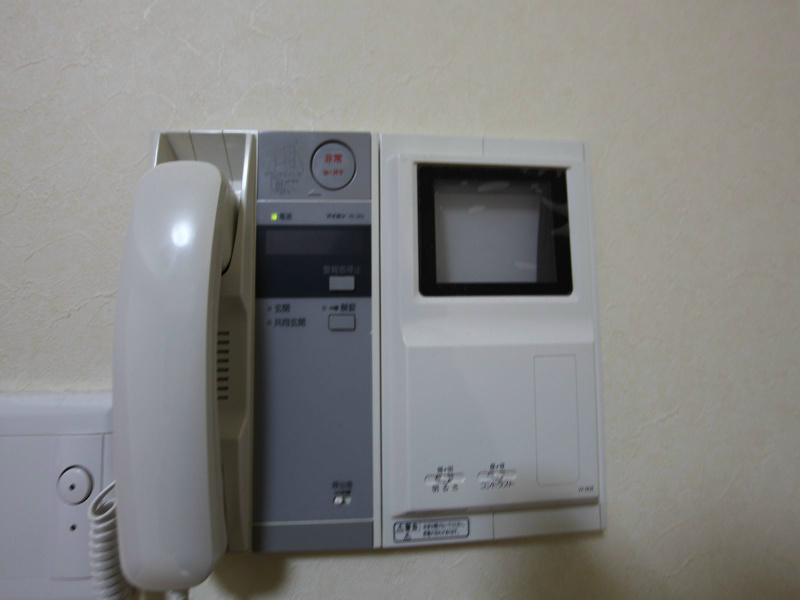 セキュリティ　ＴＶモニター付インターホン