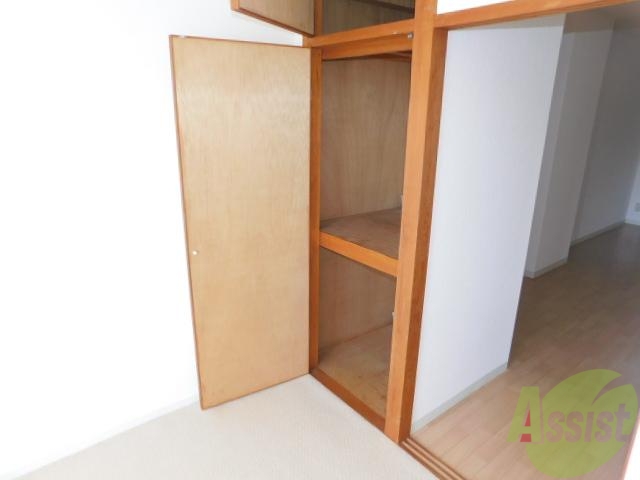 収納　広い収納です