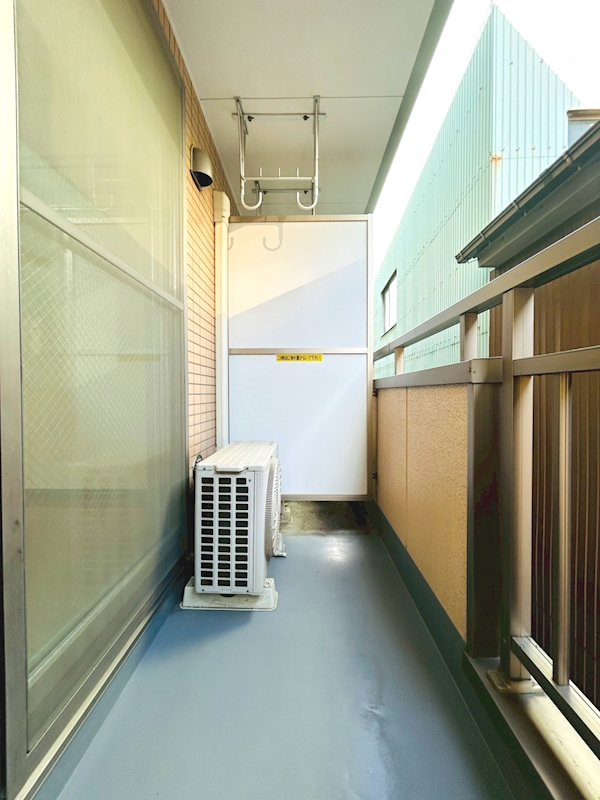 バルコニー　南東向きのバルコニー！