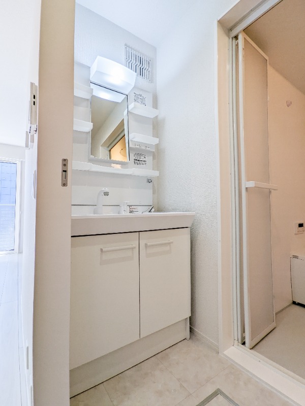 洗面設備　図面と現状に相違がある場合には現状を優先