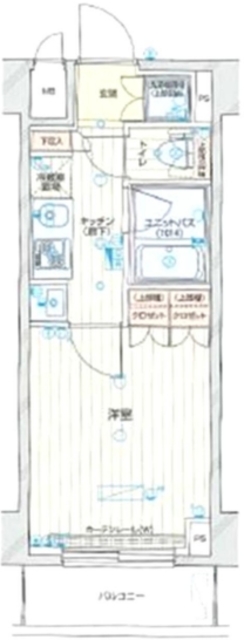 ルーブル川崎都町弐番館の間取り