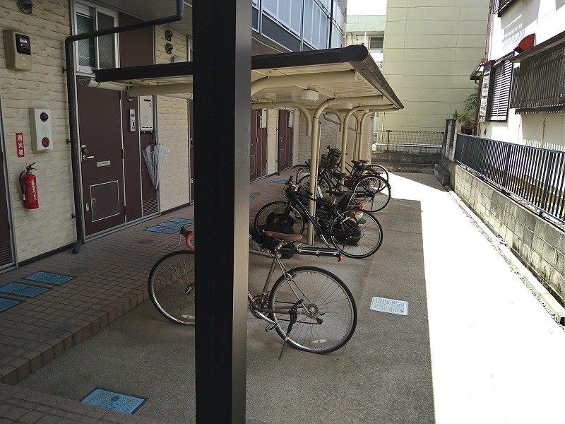 その他共有部分　駐輪場　原付＆自転車のみ駐輪可能