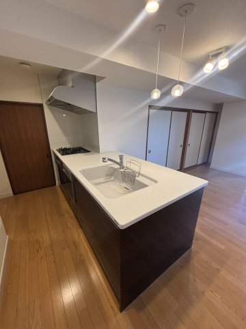 キッチン　※クリーニング前の写真です。