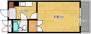 西本ビルの間取り写真