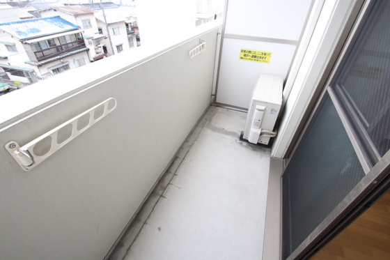 バルコニー　※別部屋の写真です