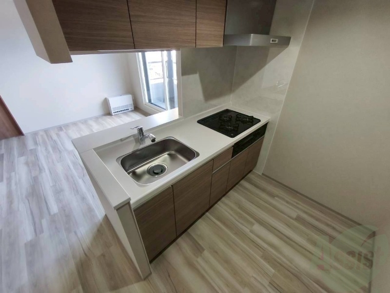 キッチン　システムキッチンなので、すぐお料理に使えます！