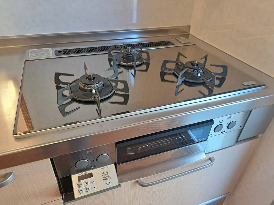 キッチン　ガスコンロ