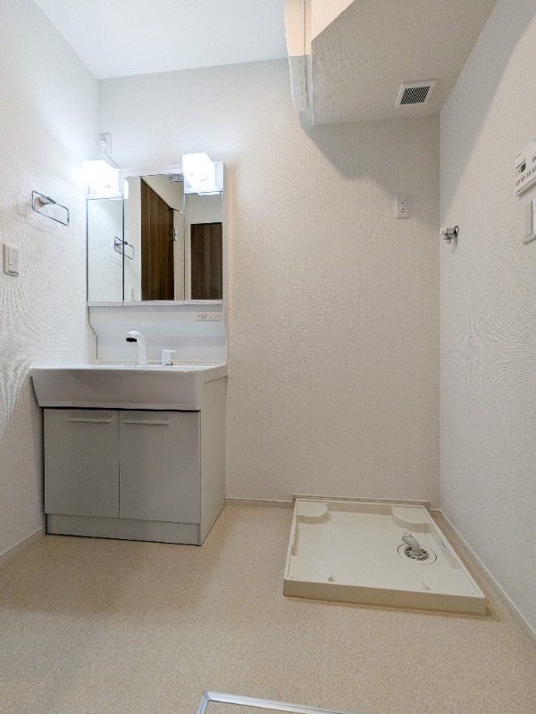 洗面設備　図面と現状に相違がある場合には現状を優先