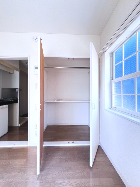 収納　収納力のあるクローゼット