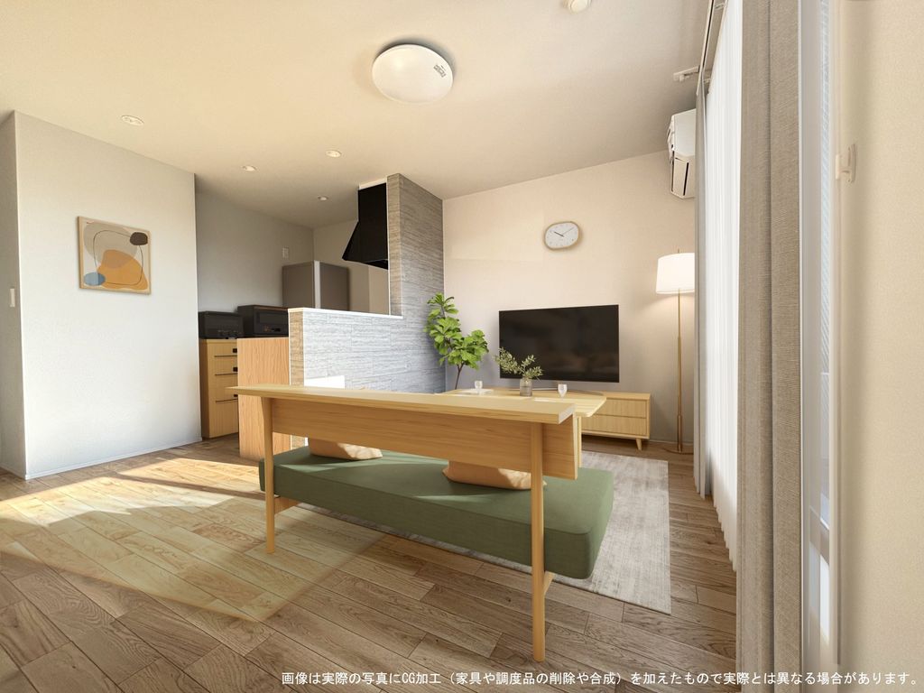 居室・リビング　※一部の画像は実際の写真に家具や調度品をCG合成したものです