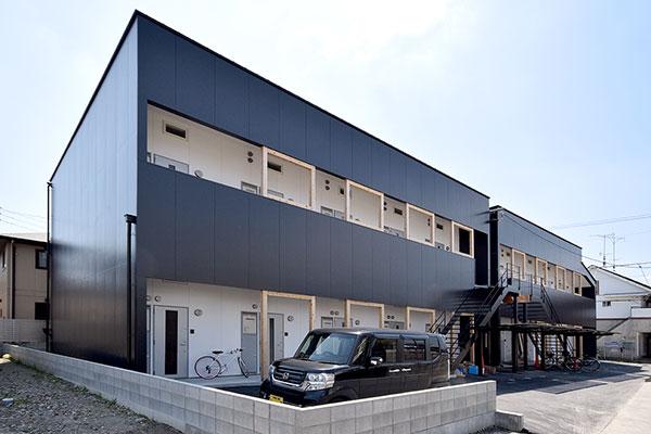 建物外観　ピース・スクエア住吉