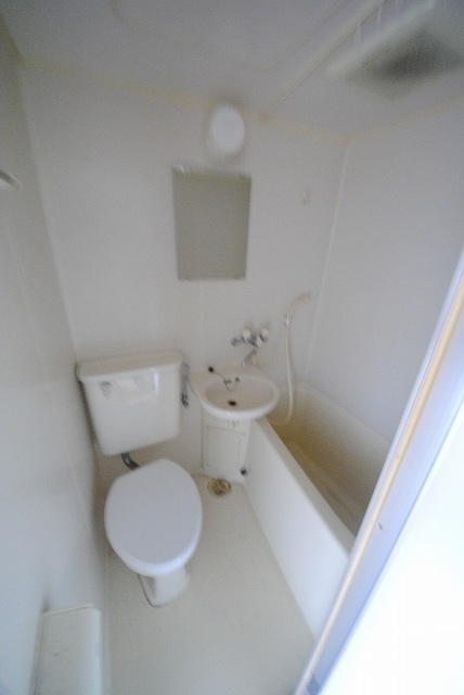 バス・シャワールーム　写真は１０７号室