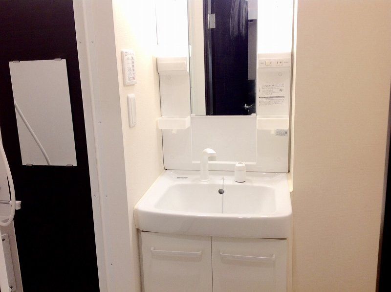 洗面設備　独立洗面台完備