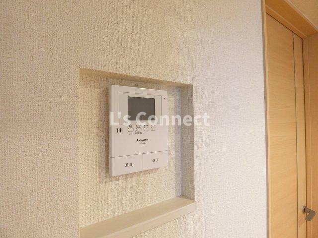 セキュリティ　突然の来客もＴＶモニターホンでしっかり確認。