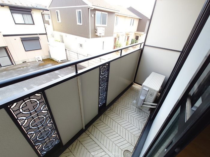 バルコニー　南向きです。