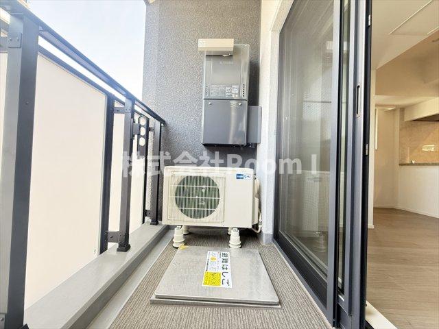 バルコニー　広々としたバルコニーです