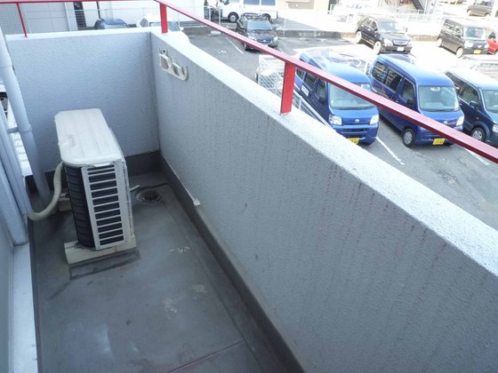 バルコニー　※別部屋の写真です