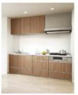 キッチン　完成パース