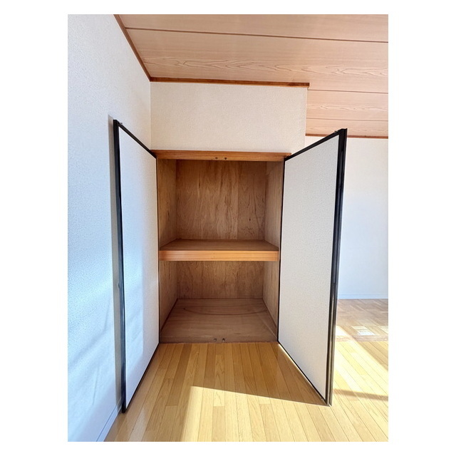 収納　大物から小物までしっかり収納できます