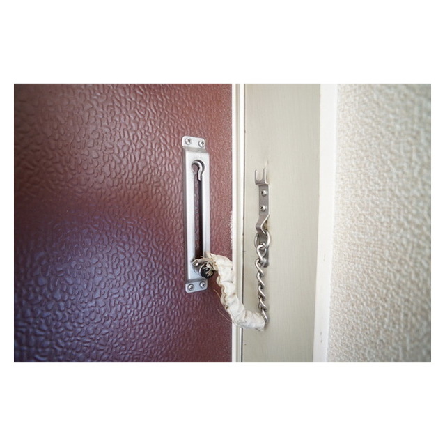 セキュリティ　二重で施錠が可能