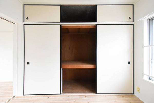 収納　モデルルームの写真です
