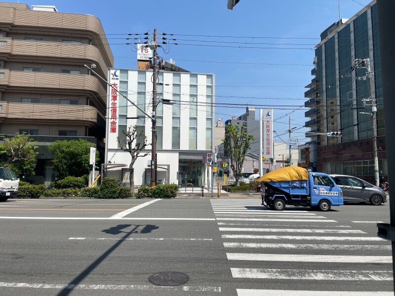 銀行　大阪厚生信用金庫生野支店（銀行）まで300m