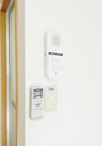 セキュリティ　インターホンです。