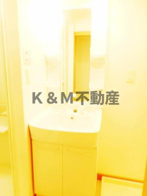 洗面設備　洗面所です