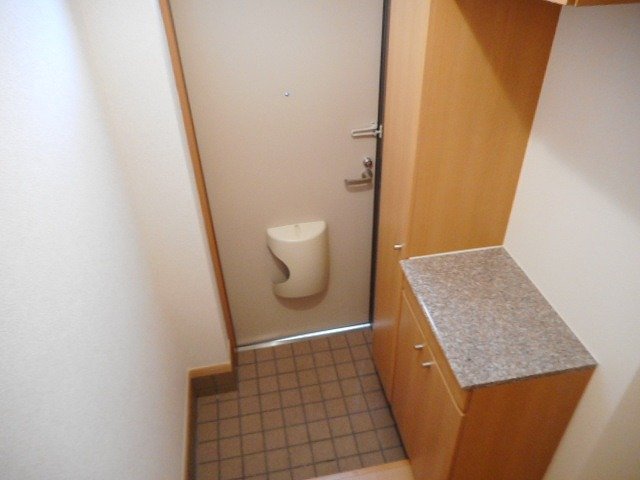 玄関　明るい玄関です