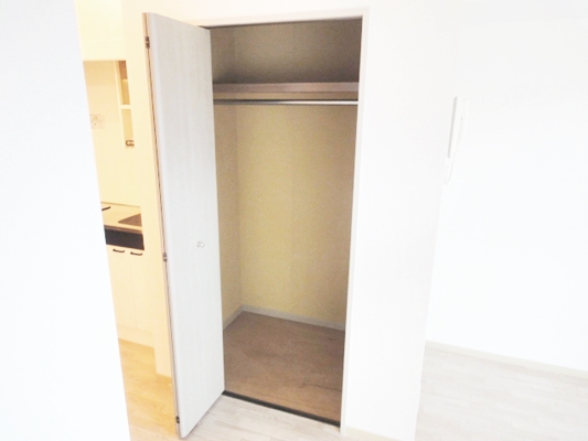 収納　大きなスペースがあり、収納には困りません