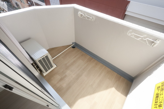バルコニー　※別部屋の写真です