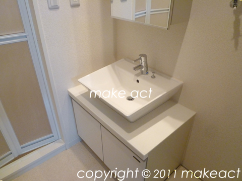 洗面設備　■室内参考写真