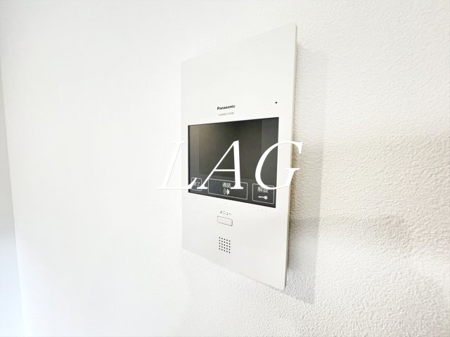 セキュリティ　モニター付きインターホンです。