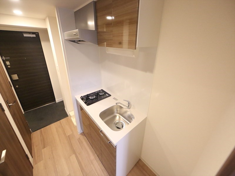 キッチン　システムキッチン（ガス2口コンロ付）