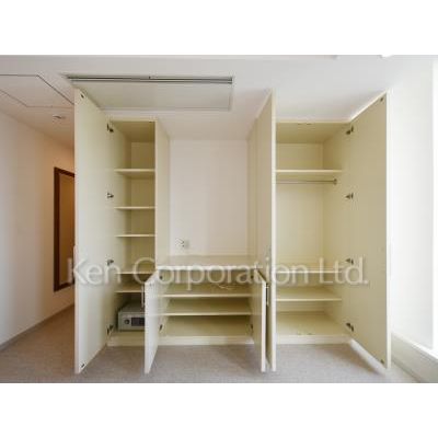 収納　同タイプ26階のお部屋を撮影。仕様が異なることがあります。