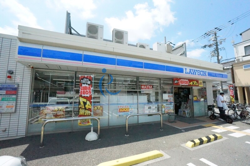 コンビニ　ローソン東住吉照ケ丘店（コンビニ）まで295m