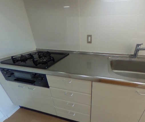 キッチン　お料理しやすいキッチンです